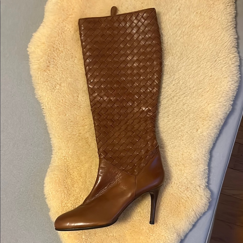 Cole Haan Leather Knee-High Boots